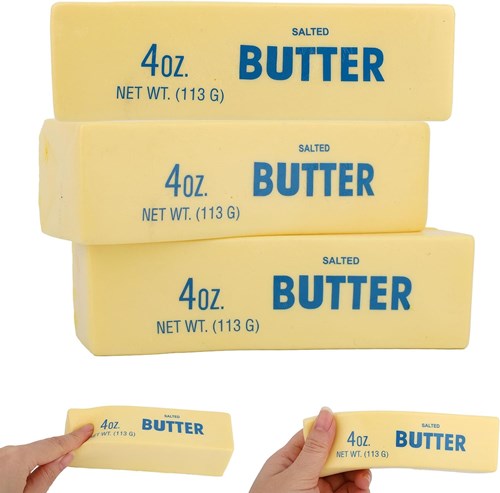 Kidsfun squishy toy butter stick stress reliever silicone