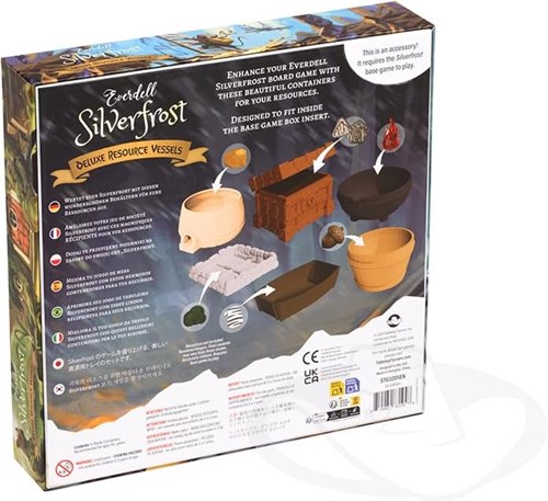 Asmodee Everdell Silverfrost Deluxe Resource Vessels board game accessory-2