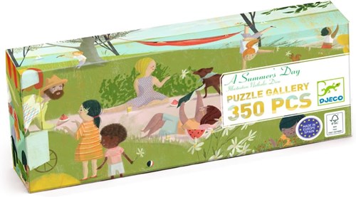 Djeco puzzle - summer day 350 pieces FSC mix kids puzzle