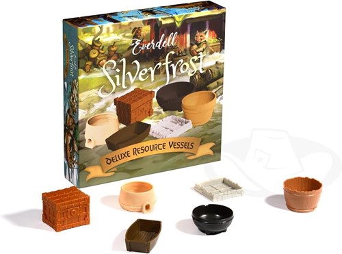 Asmodee Everdell Silverfrost Deluxe Resource Vessels board game accessory-3