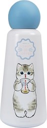 Blue Sky Studios water bottle - stainless steel 400ml cat print bottle