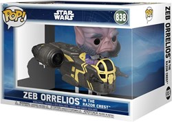Funko play figure Star Wars Mandalorian Grogu Razor Crest vinyl