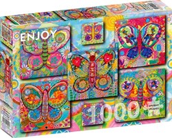 Enjoy Puzzle Butterflies - 1000 Teile