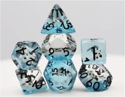 Foam Brain Games dice set Lucky Koi Fish RPG multicolor