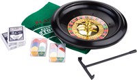 Roulette Black Jack set casino game 30 cm complete with play mat