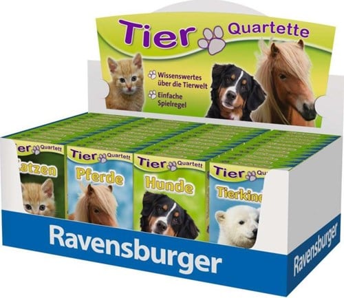 Verkaufskassette Tier-Quartette