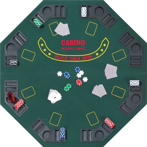HOT Games Poker Setup Table 8hkg.fold 125x125x2.5cm