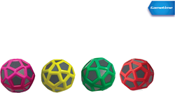 Gametime bouncy ball toy 7cm - super bounce ball