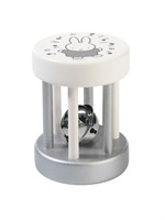 Bambolino Toys Miffy rattle silver - wooden baby toy-3