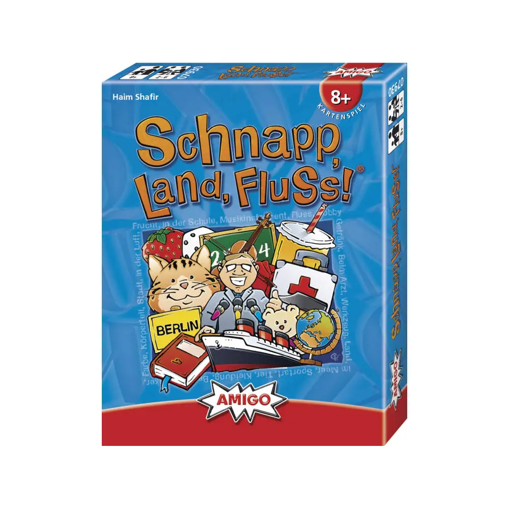 Amigo card game Schnapp, Land, Fluss! educational game for kids
