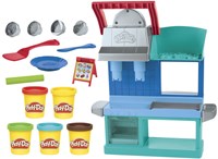 Play-Doh toy restaurant kitchen playset Busy Chefs with modeling clay-2