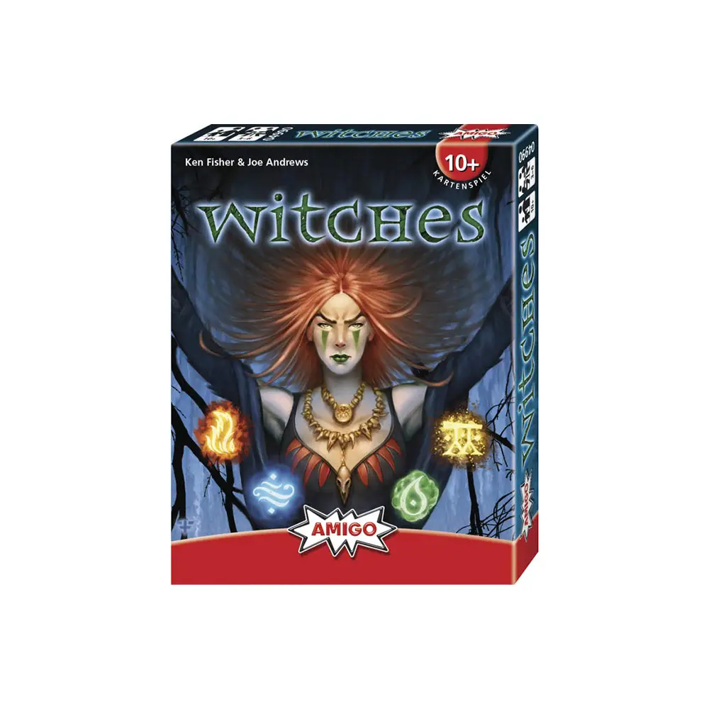 Amigo card game Witches - exciting strategy game for 3 to 6 players
