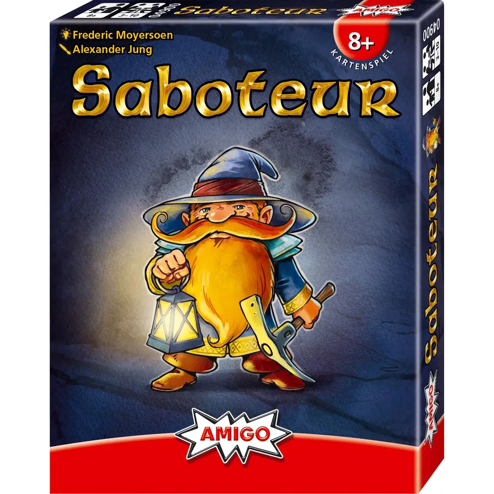 Amigo card game Saboteur - exciting role-playing game for groups