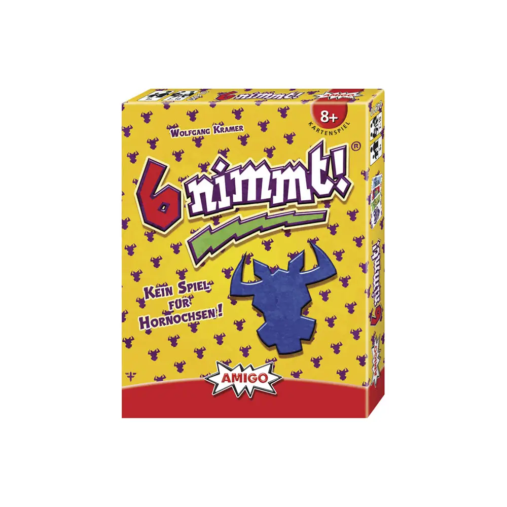 Amigo card game 6 nimmt! classic family game strategic