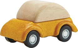 PlanToys Wooden Toys Yellow Car