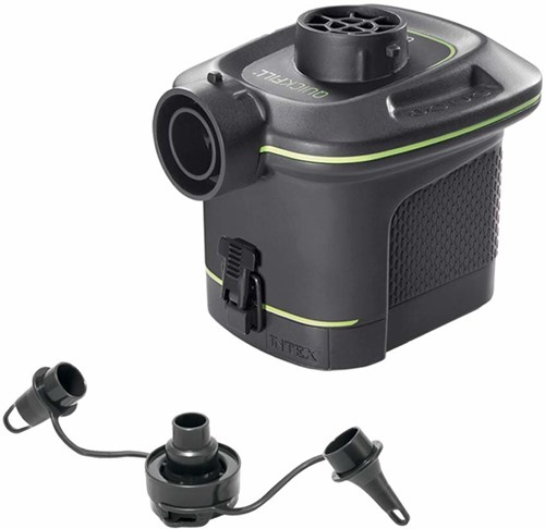 Intex electric pump battery black - powerful air pump-2