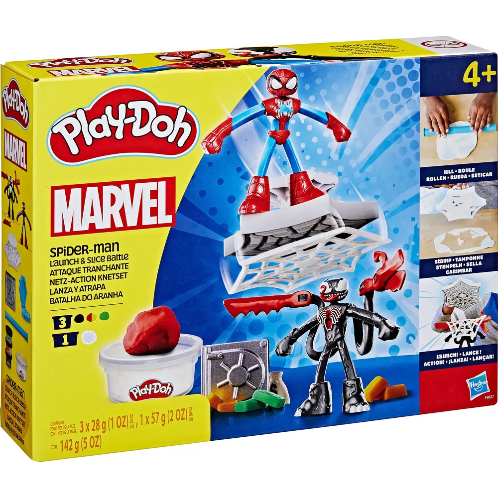 Hasbro Play-Doh Spider-Man playset - Marvel modeling clay - includes Venom
