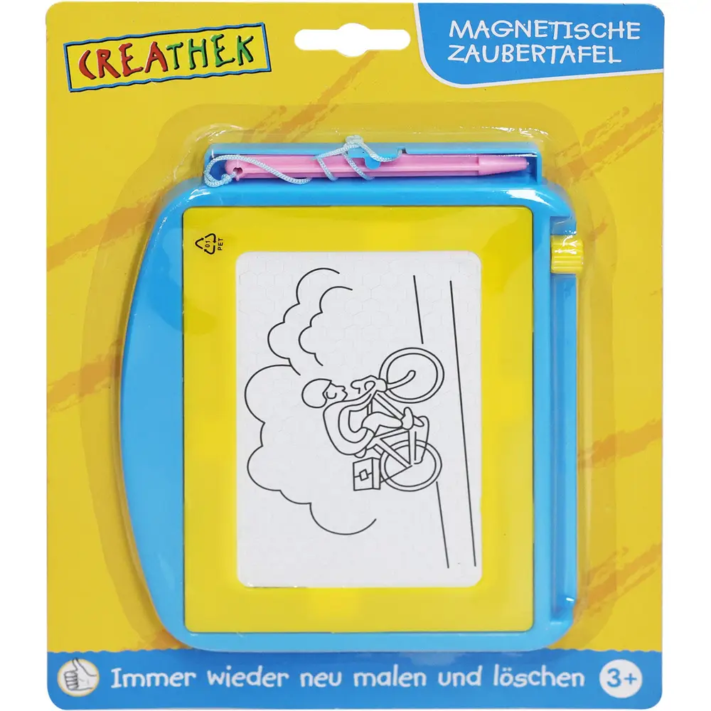 Creathek magic drawing board small 17.5 x 13.5 cm magnetic toy
