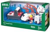 Brio RC locomotive with remote control - white train - 33510 - toy train