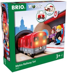 Brio Metro Train Set - Toy Train for Kids - 33513