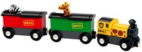 Brio Safari train with safari animals - colorful wooden toy for kids-2