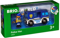 Brio Police Van toy vehicle with light and sound - 33825