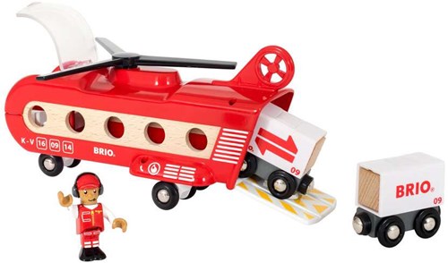 Brio cargo transport helicopter - toy helicopter for children-3