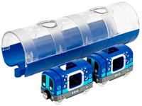 Brio metro toy train with tunnel - Glow in the dark - 33970-2