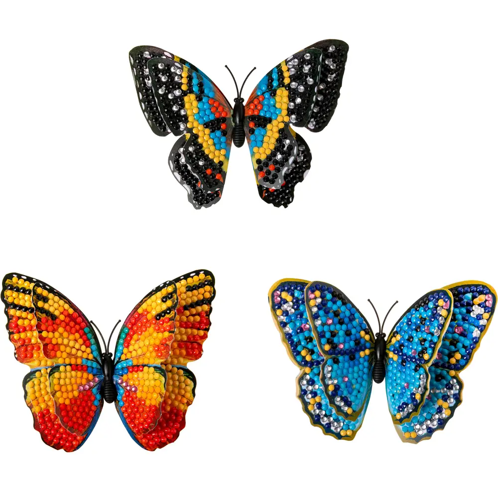 Vedes craft set butterflies 3D creative toy 3 pieces