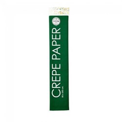 Globos crepe paper Christmas green craft paper 50x250cm 12 rolls