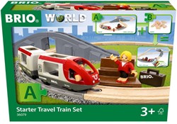 Brio train set starter set - toy train set for kids aged 3+