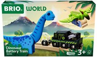 Brio Dinosaur Battery Train - Wooden toy train with dinosaur theme