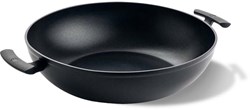 BK wok pan induction ceramic 36 cm black PFAS-free aluminium
