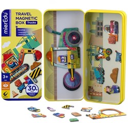 MIEREDU MierEdu - Magnetic Puzzle Box - Trucks