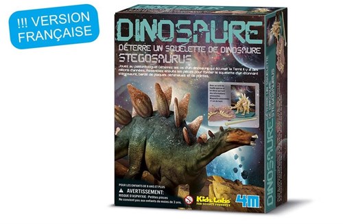 4M KidzLabs dinosaur excavation set Stegosaurus - educational toy-2