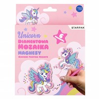 Lobbes creative set diamond mosaic unicorn magnetic toy