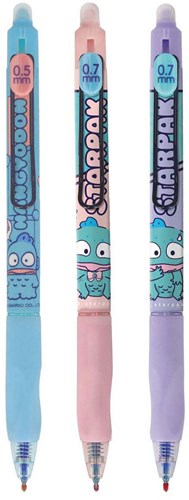 Lobbes erasable gel pen blue for kids school office
