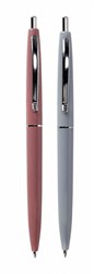 Lobbes ballpoint pen 0.7mm pink grey silver writing fun