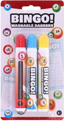 3 Bingo dabbers on card 360605