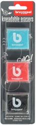 Bruynzeel Bruynzeel 3 kneadable erasers 60281003