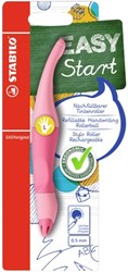 Stabilo ergonomic rollerball pen pastel powder pink left-handed refillable