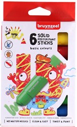 Bruynzeel 6 Bruynz. poster paint stick base 60159006