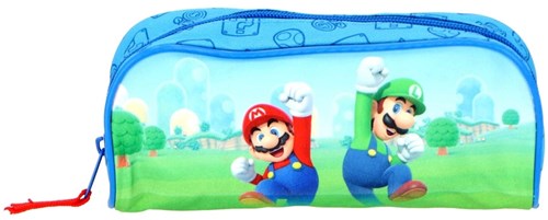 Super Mario pencil case - colorful school supplies for kids - Super Mario