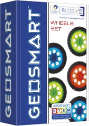 GeoSmart magnetic construction set Wheel Set with wheels and motor