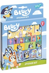 Totum Bluey sticker set - creative stickers with play background