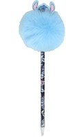 Stitch ballpoint pen Pom Pom - colorful pen with pompom and figure