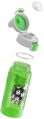 SIGG water bottle football Viva Kids 0.5l - green BPA-free kids bottle-2