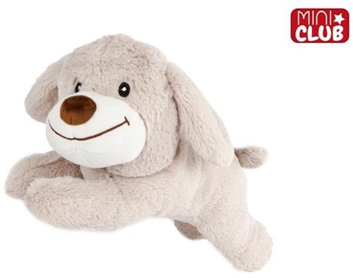 Mini Club hond liggend pluche 30x16x14cm