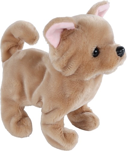 Take Me Home plush walking dog brown 21cm cuddly toy for kids-2