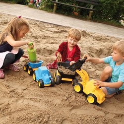 Beleduc loader toy - sandbox vehicle - sturdy plastic